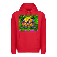 Red spooky squad mouse pad Premium Hoodie - BundleAndBundleShop