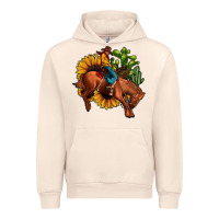 Sandshell rodeo cowboy sunflower cactus Urban Hoodie - JahusDesignShop