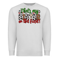 Dove Grey that s my sister on that field Premium Sweatshirt - Zillion Design Studio