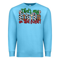 Ocean Blue that s my sister on that field Premium Sweatshirt - Zillion Design Studio