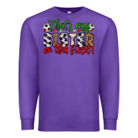 Purple that s my sister on that field Premium Sweatshirt - Zillion Design Studio