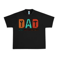 Black dad man myth legend Urban Heavy Tee - Artiststas