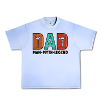 Grape Ice dad man myth legend Urban Heavy Tee - Artiststas
