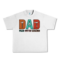 Lunar Rock dad man myth legend Urban Heavy Tee - Artiststas
