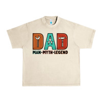 Sandshell dad man myth legend Urban Heavy Tee - Artiststas