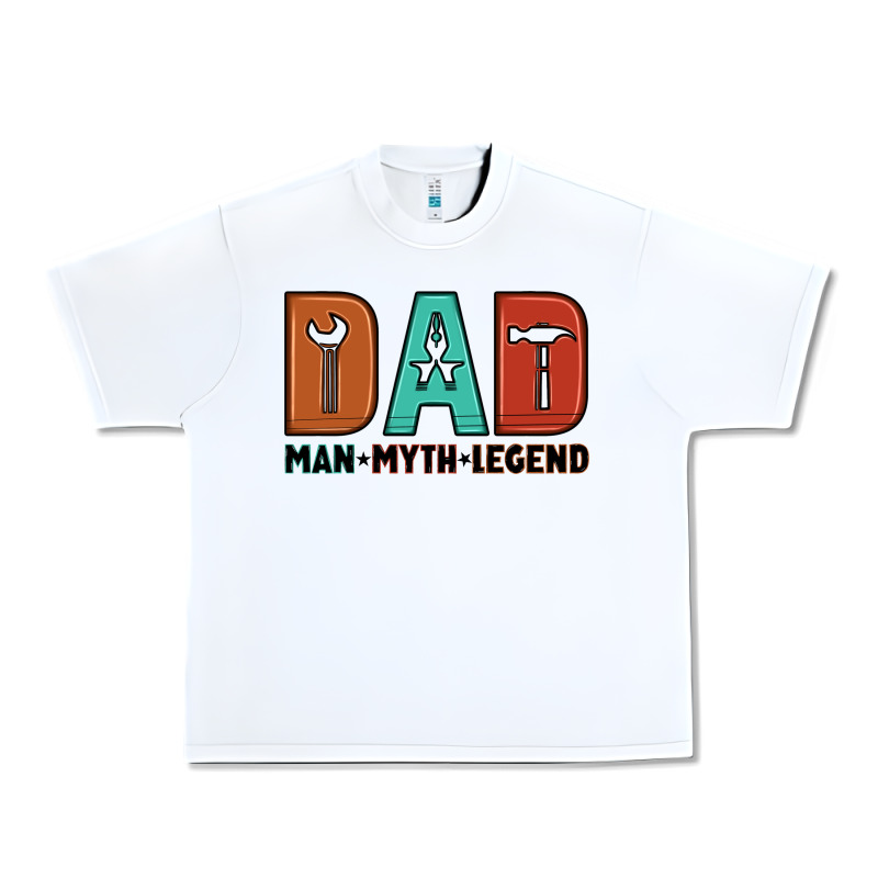 Dad Man Myth Legend Urban Heavy Tee by Artiststas | Teevron