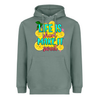 Life Is  Make It Sweet Heavyweight Hoodie | Teevron
