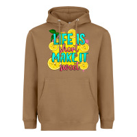 Toasted Coconut life is  make it sweet Heavyweight Hoodie - RanaPortraitStore