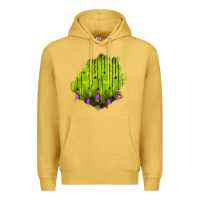 Antique Gold halloween patch Premium Hoodie - BundleAndBundleShop