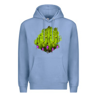 Colony Blue halloween patch Premium Hoodie - BundleAndBundleShop