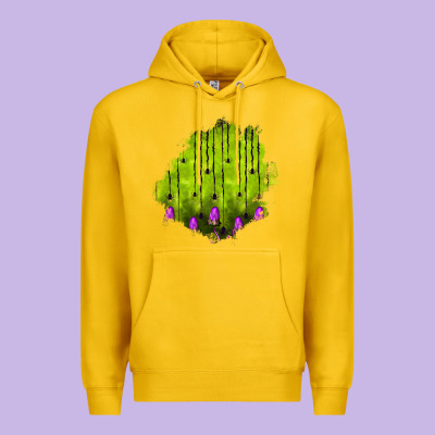 Halloween Patch Premium Hoodie Designed By Bundleandbundleshop