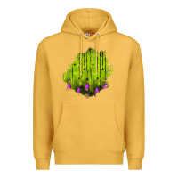 Mustard halloween patch Premium Hoodie - BundleAndBundleShop