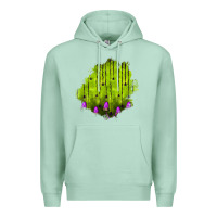 Seafoam halloween patch Premium Hoodie - BundleAndBundleShop