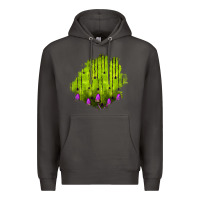 Smoke halloween patch Premium Hoodie - BundleAndBundleShop