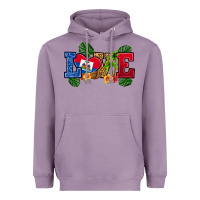 Lavender love haitian republic Heavyweight Hoodie - RanaPortraitStore
