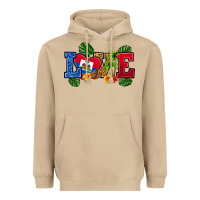 Love Haitian Republic Heavyweight Hoodie | Teevron
