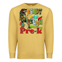 Antique Gold ready to crush pre k Premium Sweatshirt - texasbilliewilder