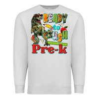 Dove Grey ready to crush pre k Premium Sweatshirt - texasbilliewilder