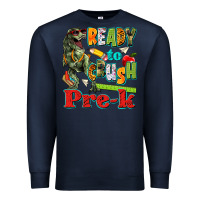 Navy ready to crush pre k Premium Sweatshirt - texasbilliewilder
