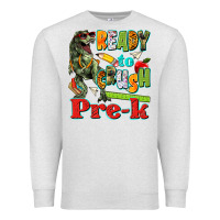 Oatmeal Heather ready to crush pre k Premium Sweatshirt - texasbilliewilder