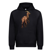 Black parasaurolophus Urban Hoodie - Artiststas