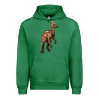 Emerald parasaurolophus Urban Hoodie - Artiststas