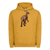 Pigment Peanut Butter parasaurolophus Urban Hoodie - Artiststas