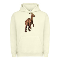 Pigment Pistachio parasaurolophus Urban Hoodie - Artiststas