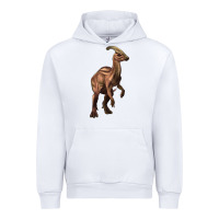 White parasaurolophus Urban Hoodie - Artiststas