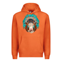 Carrot hereford indian headdress Premium Hoodie - JahusDesignShop