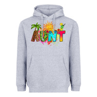 Heather Grey summer aunt Heavyweight Hoodie - RanaPortraitStore