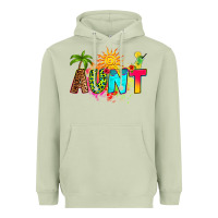 Matcha summer aunt Heavyweight Hoodie - RanaPortraitStore