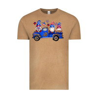 Vintage Camel american flag gnomes truck Vintage Tee - Artiststas