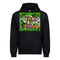 Black trick or treat tumbler Urban Hoodie - BundleAndBundleShop