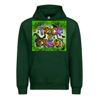 Forest Green trick or treat tumbler Urban Hoodie - BundleAndBundleShop