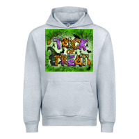 Heather Grey trick or treat tumbler Urban Hoodie - BundleAndBundleShop