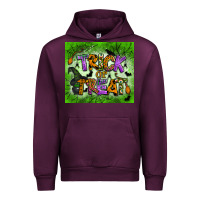 Mauve Wine trick or treat tumbler Urban Hoodie - BundleAndBundleShop