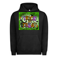 Pigment Black trick or treat tumbler Urban Hoodie - BundleAndBundleShop