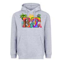 Heather Grey respiratory therapist summer Heavyweight Hoodie - RanaPortraitStore