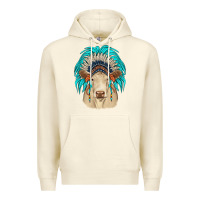 Sandshell charolais indian headdress Premium Hoodie - JahusDesignShop