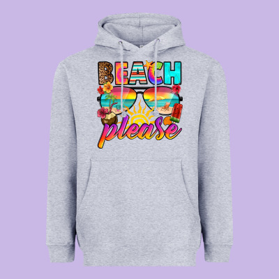 Heavyweight Hoodie beach please