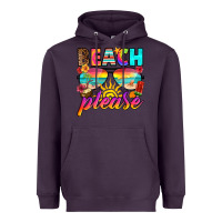 Plum beach please Heavyweight Hoodie - RanaPortraitStore