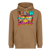 Toasted Coconut beach please Heavyweight Hoodie - RanaPortraitStore