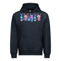 Navy stitch coffee cups libbey glass Urban Hoodie - Jasminsmagicworld