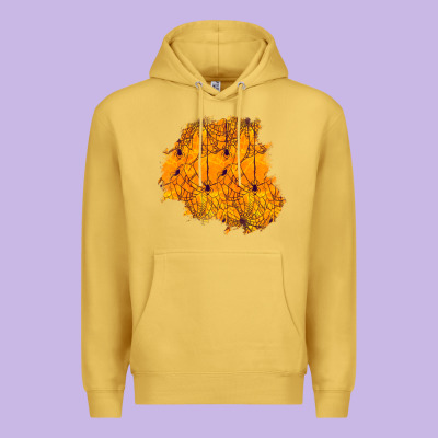 Halloween Patch Premium Hoodie Designed By Bundleandbundleshop