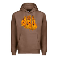 Chestnut halloween patch Premium Hoodie - BundleAndBundleShop