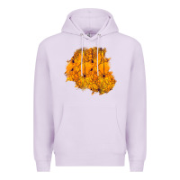 Lilac halloween patch Premium Hoodie - BundleAndBundleShop