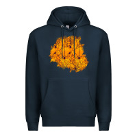 Navy halloween patch Premium Hoodie - BundleAndBundleShop