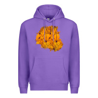 Purple halloween patch Premium Hoodie - BundleAndBundleShop