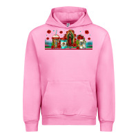 Fuchsia Pink lady of guadalupe coffee cups libbey glass Urban Hoodie - Jasminsmagicworld